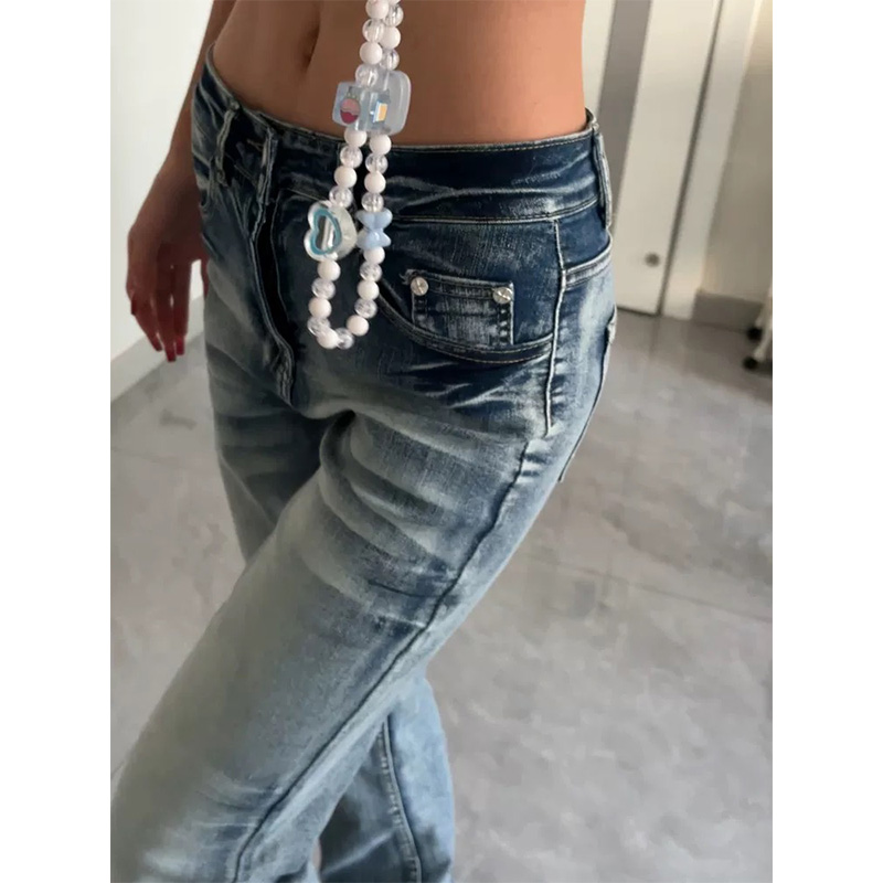 Women Shoes Jeans - Y2K Micro Flare Jeans Women Spicy