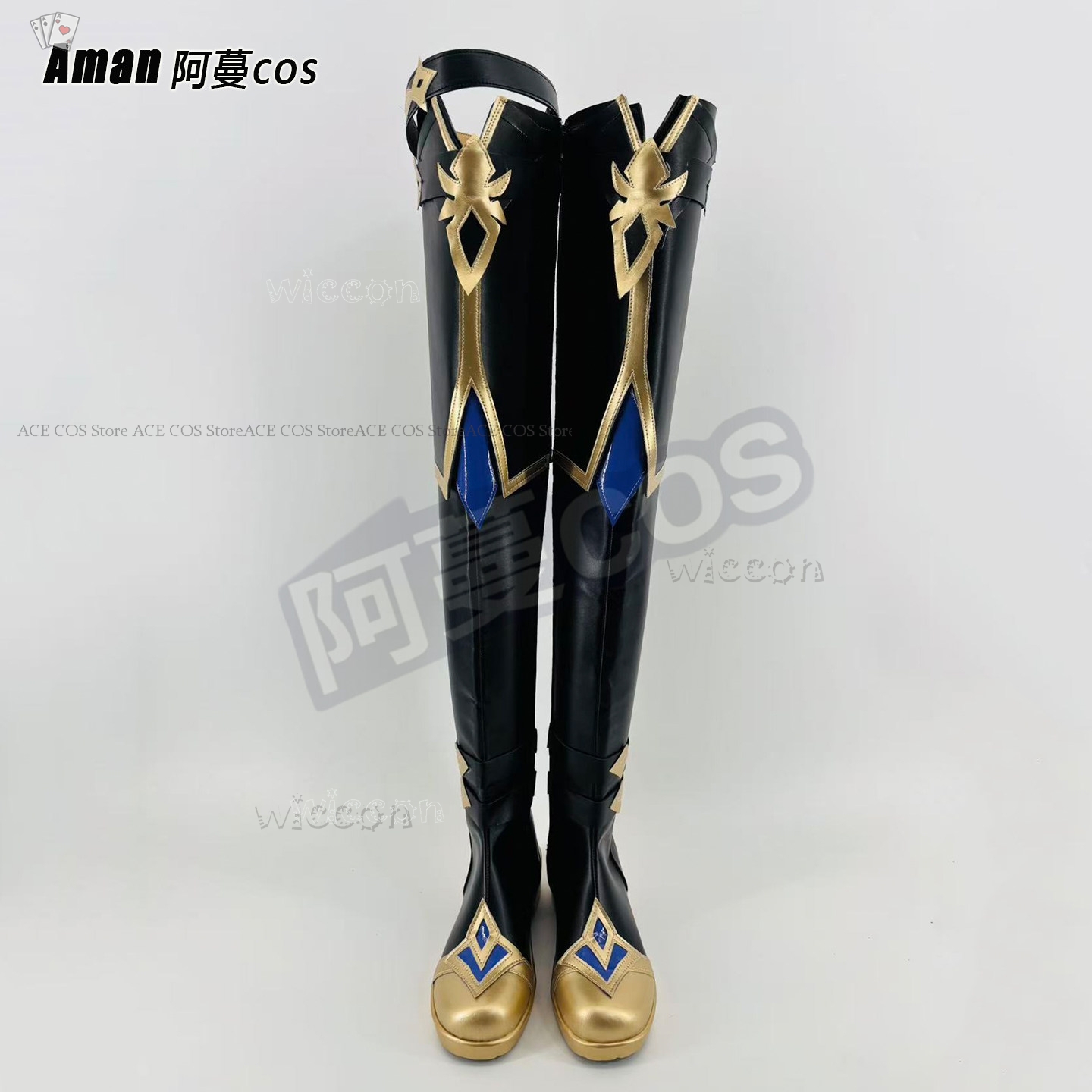 Genshin Impact Lohen High Knee - Knee High Boots Women recension och pris