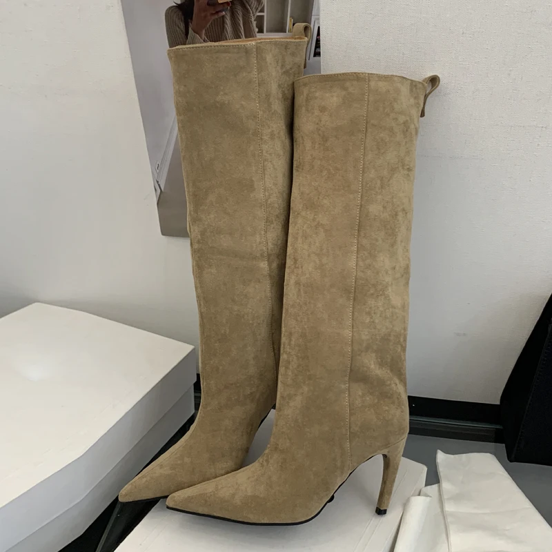 Street Punk Winter Vintage Poi - Knee High Boots Women recension och pris