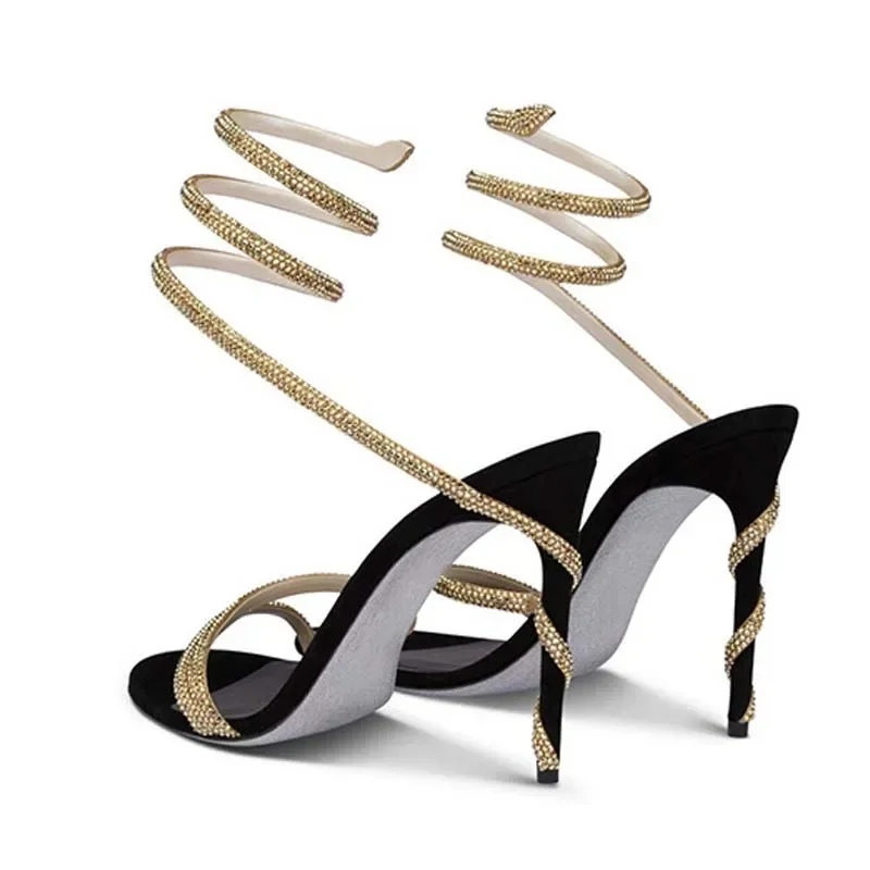 Eilyken Fashion Crystal Stilet - Platform Mule Heel recension och pris