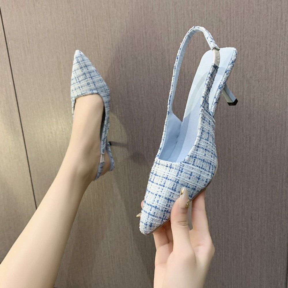 Elegant Office Ladies Slingbac - Platform Mule Heel recension och pris