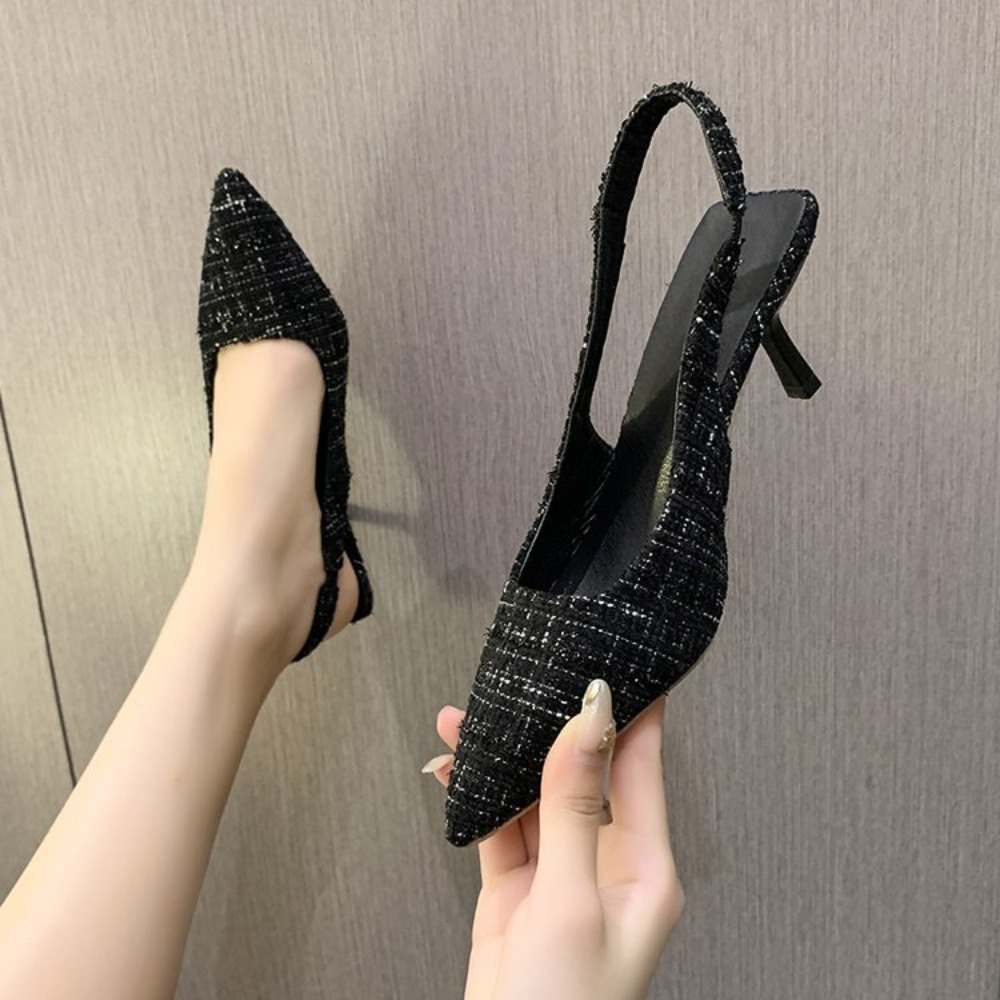 Elegant Office Ladies Slingbac - Platform Mule Heel recension och pris