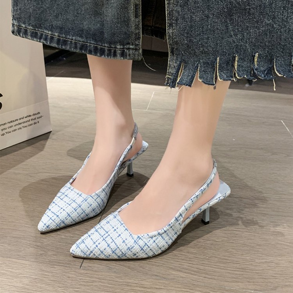 Elegant Office Ladies Slingbac - Platform Mule Heel recension och pris