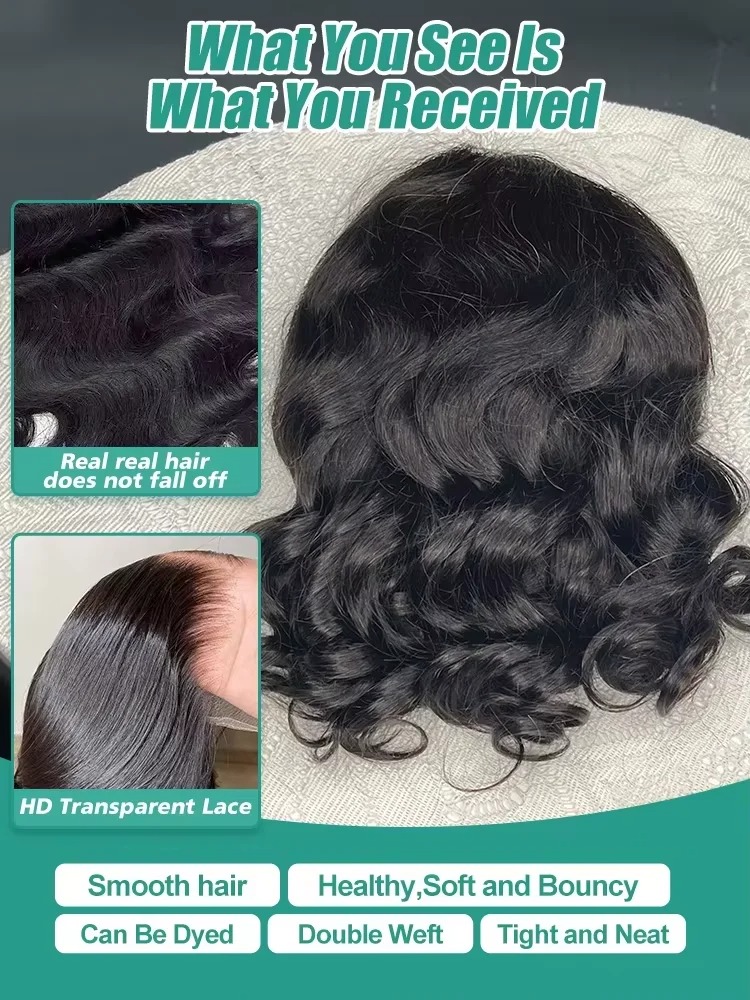 Body Wave Bob Wig Human Hair 1 - Women'S Shoes Bobs recension och pris
