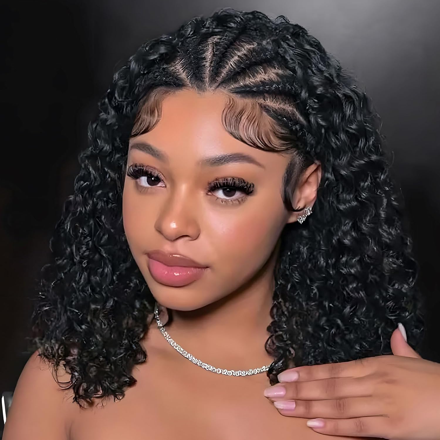 Cornrow Braid Bob Wig Deep Cur - Women'S Shoes Bobs recension och pris