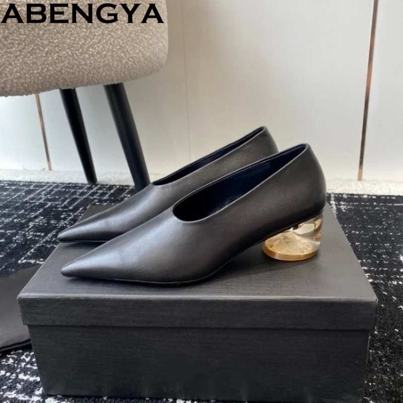 Spring Real Leather Crystal He - Women Shoes Jeans recension och pris
